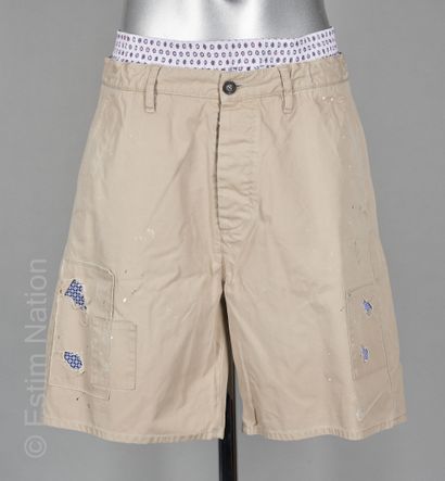 Dsquared2
BERMUDA en gabardine de coton beige...
