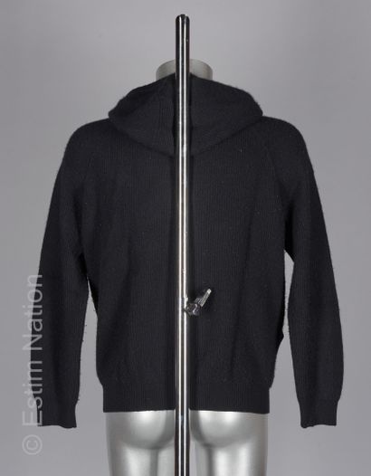 KUJTEN
SWEATER à capuche en cachemire côtelé...