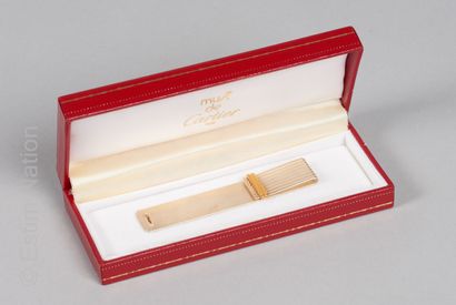 MUST de CARTIER
PINCE A BILLETS en métal...