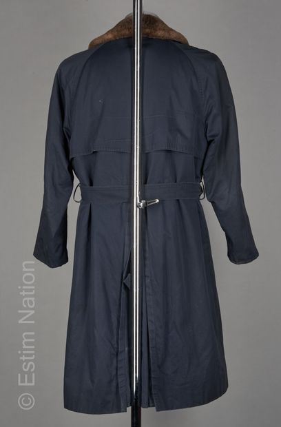 ANONYME Vintage 
TRENCH PELISSE en toile...