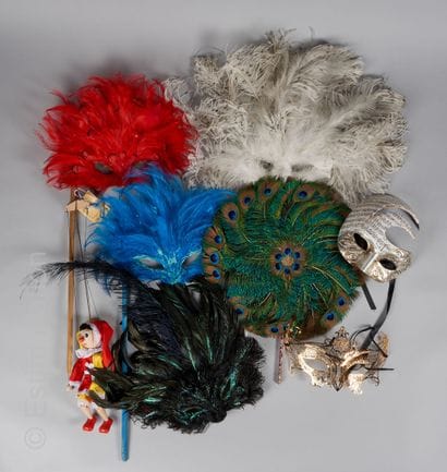 VENISE - CARNAVAL
Collection de quatre loups...