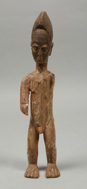 ARTS D'AFRIQUE
Statuette de type Baoule,...