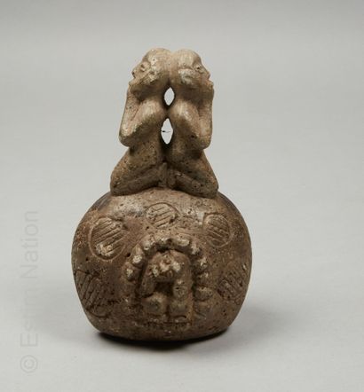 ARTS D'AFRIQUE
Cloche de type Mintadi Kongo,...