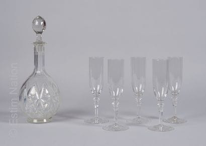 VERRERIE
BACCARAT



Carafe en cristal taillé,...