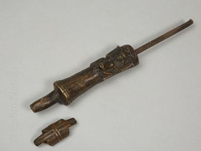ARTS D'AFRIQUE
Tuyau de pipe de type Bamoun...