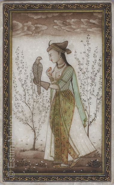 ARTS DECORATIFS - INDE
Ecole indienne moderne



Fauconnière



Dessin...
