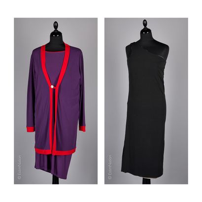 ISONI
TWIN SET en jersey violet et rouge...