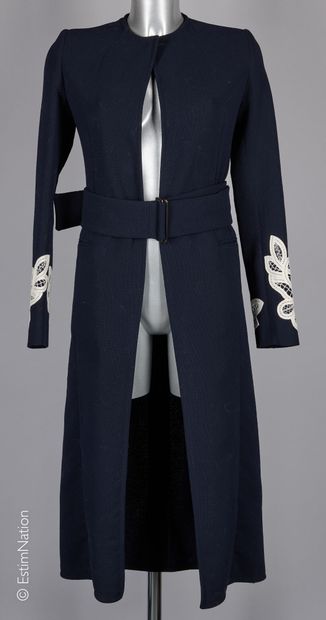 VICTORIA BECKHAM
Coat in navy virgin wool,...