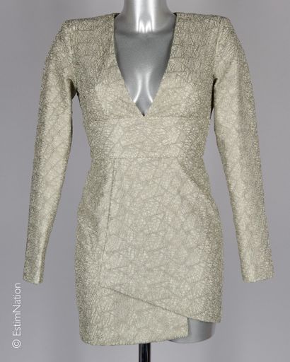 MISHA
Cocktail dress in gray stretch polyester...