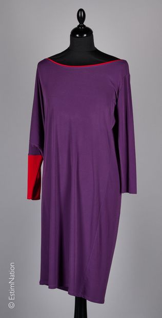 ISONI
TWIN SET en jersey violet et rouge...