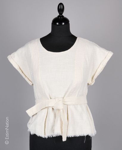 BASH, BASH COLLECTION
BUSTIER en soie drapée...