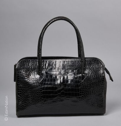 RICHARD GAMPEL
SAC en cuir embossé crocodile...