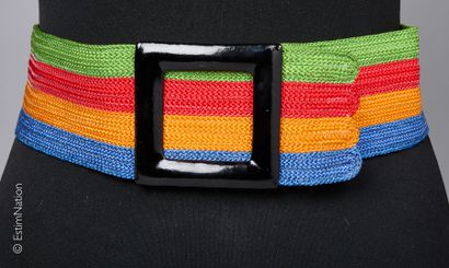 EMMANUEL UNGARO, BLUMARINE
CEINTURE en passementerie...