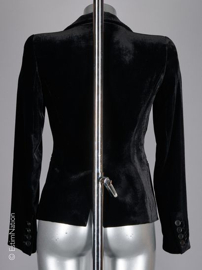 EMPORIO ARMANI
VESTE en velours de viscose...