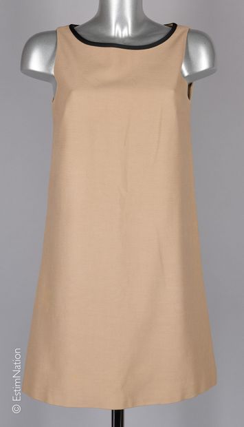 PAULE KA
ROBE évasée en coton stretch façonnée...