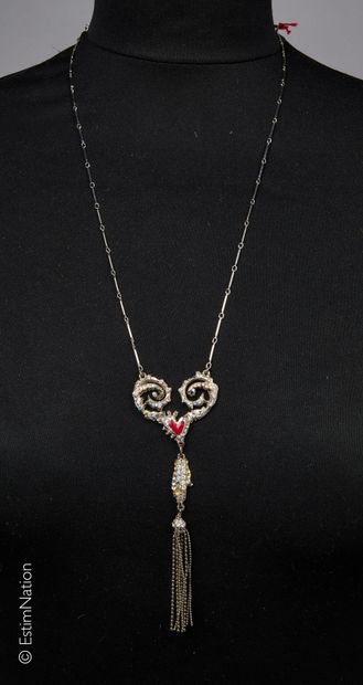 CHRISTIAN LACROIX CIRCA 2006
COLLIER en métal...