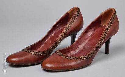 DIOR PAR JOHN GALLIANO
PAIRE D'ESCARPINS...