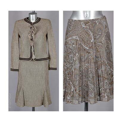ESCADA
ENSEMBLE trois pièces en laine et...