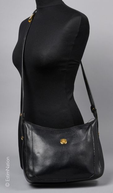 POURCHET VINTAGE
SAC en cuir grainé noir...