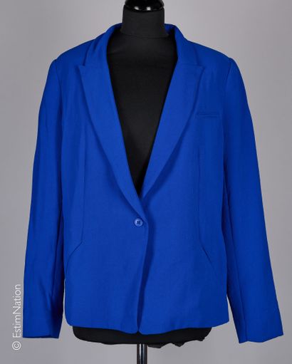 BASH
Jacket in blue viscose crepe Klein,...