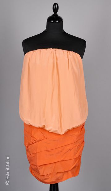 BASH, BASH COLLECTION
BUSTIER en soie drapée...