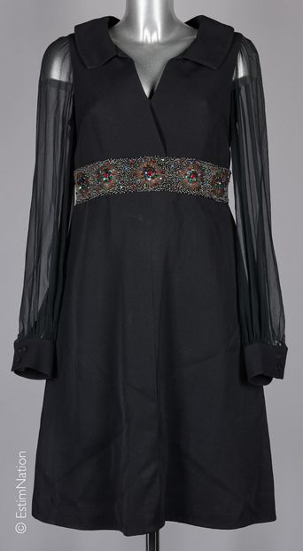 CATHERINE DE POORTER COUTURE CIRCA 1960
ROBE...