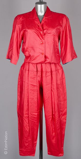 KENZO CIRCA 1980
ENSEMBLE en soie sauvage...