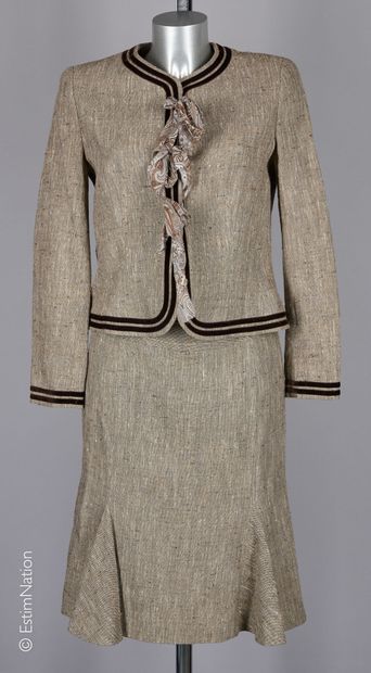 ESCADA
ENSEMBLE trois pièces en laine et...