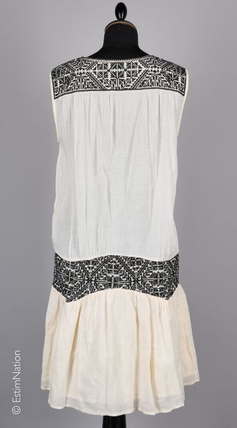 BASH
MINI ROBE d'inspiration kaftan en coton...