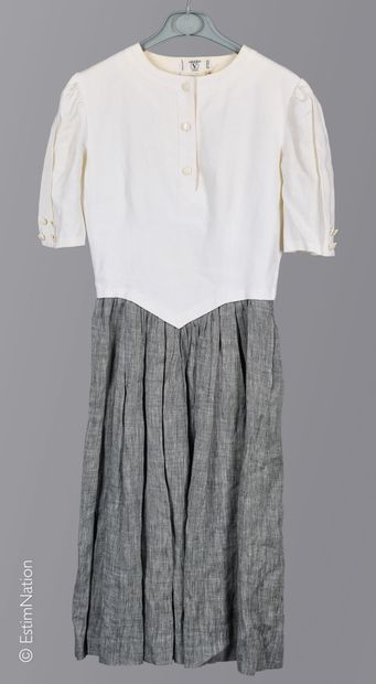 VALENTINO MISS V VINTAGE
ROBE en lin, corsage...
