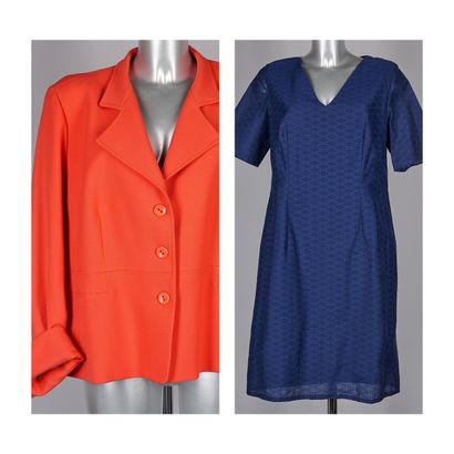 NATAN +
VESTE en polyester stretch corail...