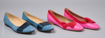 JET SET, BEGUM
DEUX PAIRES DE BALLERINES...