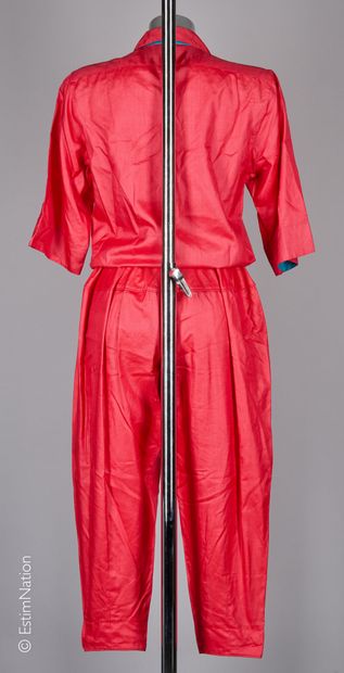 KENZO CIRCA 1980
ENSEMBLE en soie sauvage...