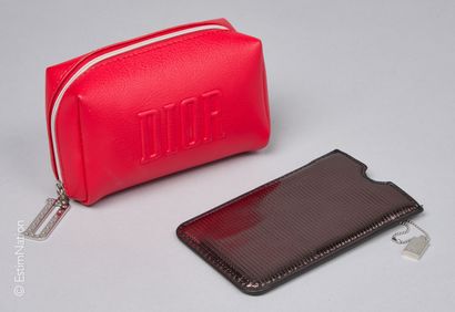 DIOR BEAUTE, BURBERRY BEAUTE
Small red leatherette...
