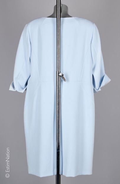 NATAN +
Ice blue polyester and viscose DRESS,...