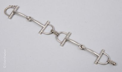 HERMES
BRACELET figurant des mors et sangles...