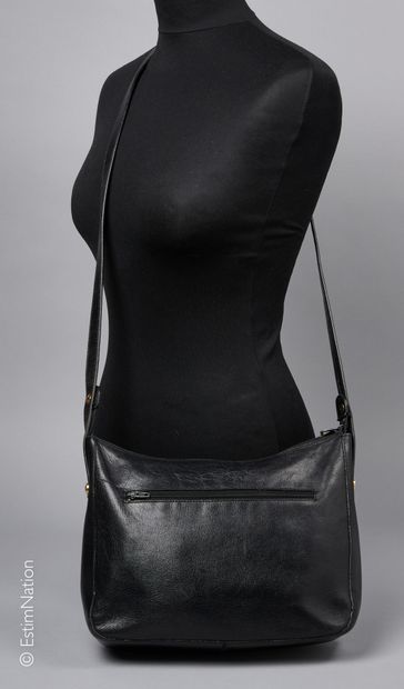POURCHET VINTAGE
SAC en cuir grainé noir...