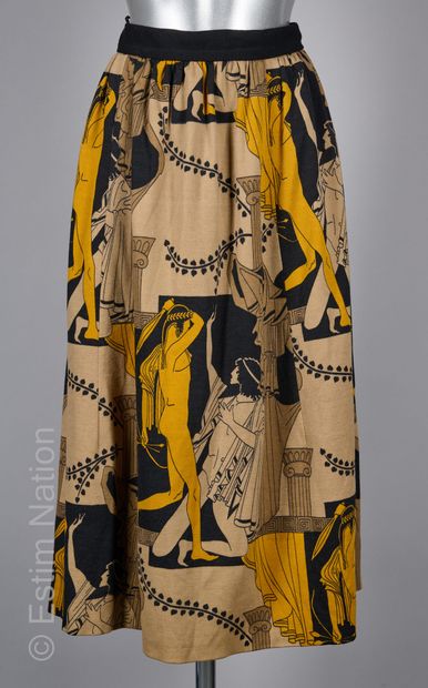 ANONYME VINTAGE
LONGUE JUPE en drap de laine...