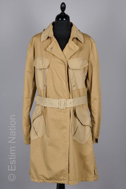 MONCLER VINTAGE
PARDESSUS en gabardine de...