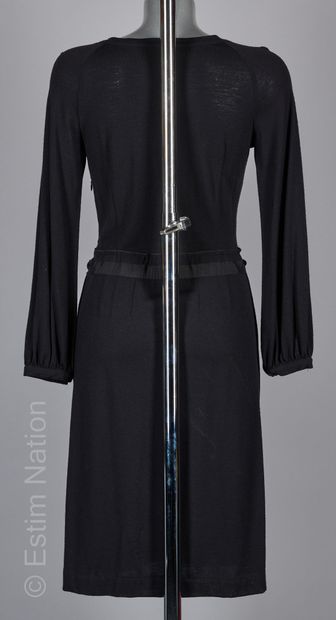 NATAN COLLECTION
ROBE en laine stretch noir...