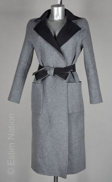 KUJTEN
MANTEAU en cachemire double face réversible...