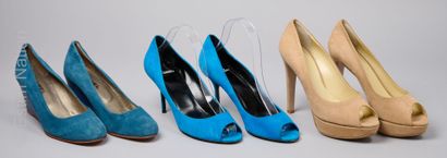 PIERRE HARDY, CAREL, ANN TUIL
TROIS PAIRES...
