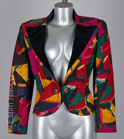 UNGARO PARALLELE
COURTE VESTE en crêpe de...