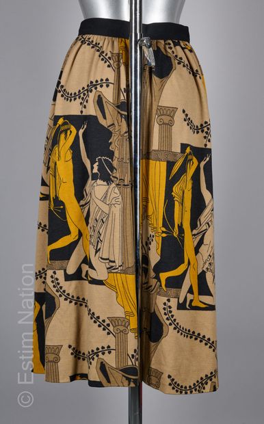 ANONYME VINTAGE
LONGUE JUPE en drap de laine...