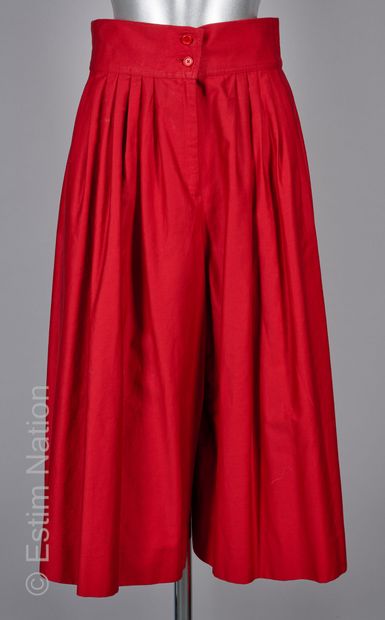 ANONYME
JUPE CULOTTE en coton rouge (env...