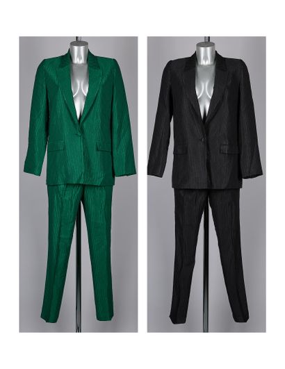 BERENICE
DEUX ENSEMBLES pantalon en acétate...