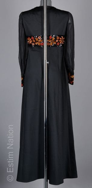 MANIUR CIRCA 1965/70
ROBE DU SOIR en reps...
