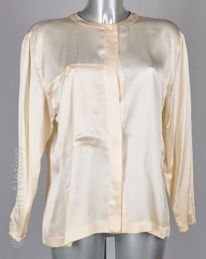 CLAUDE MONTANA CIRCA 1978/80
BLOUSE en soie...