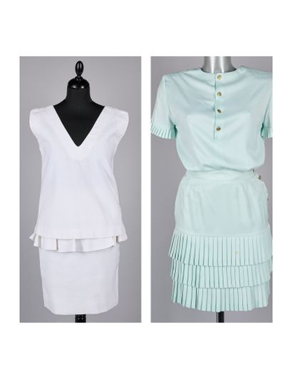 MAUD DEFOSSEZ, ANONYME
ENSEMBLE en polyester...