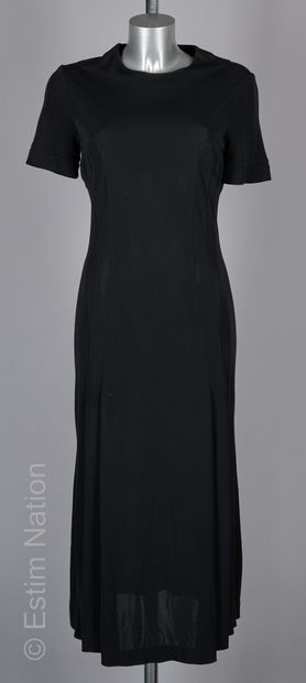 JUST ROCHAS
ROBE longue en viscose noire,...